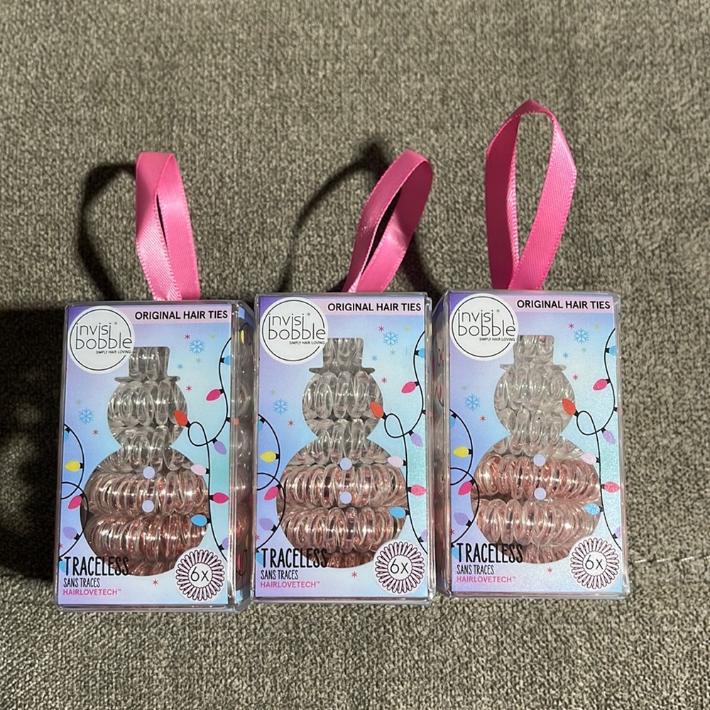 🥰🥰Invisi Bobble Original Hair Ties Set🥰🥰